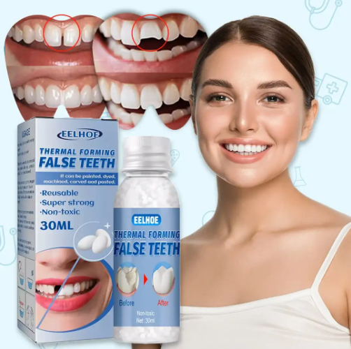 Kit de Dientes Falsos Moldeables